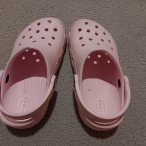 CROCS Kids Light Pink Sandals - Toddler 10
